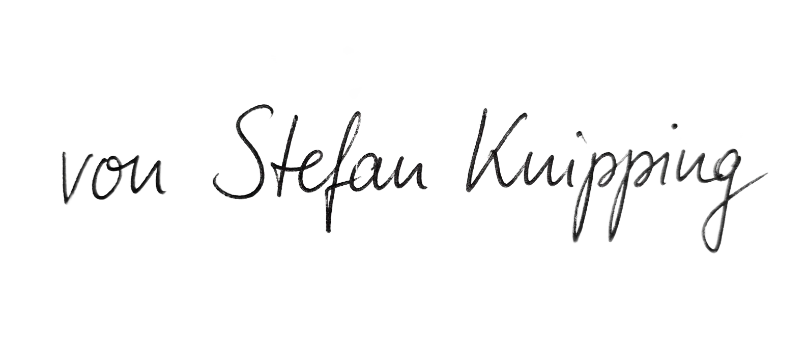 Unterschrift von Stefan Knipping